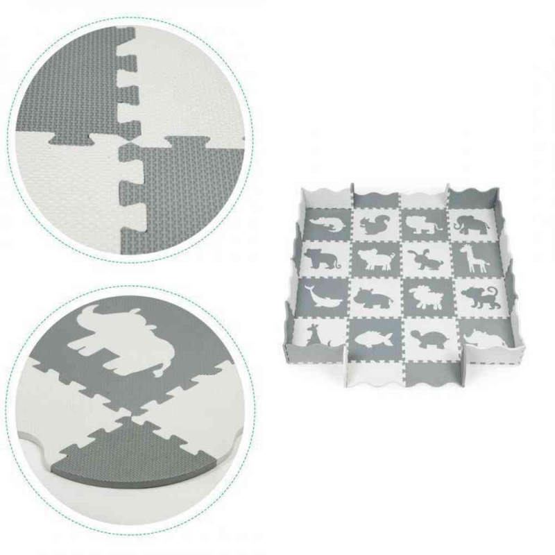 PODLOGA ZA IGRU SA OGRADOM 36EL  154X154 