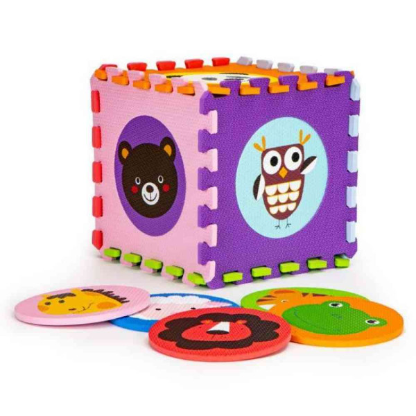 EDUKATIVNA PODLOGA ZA IGRU EVA 90X90 CM 9 EL 