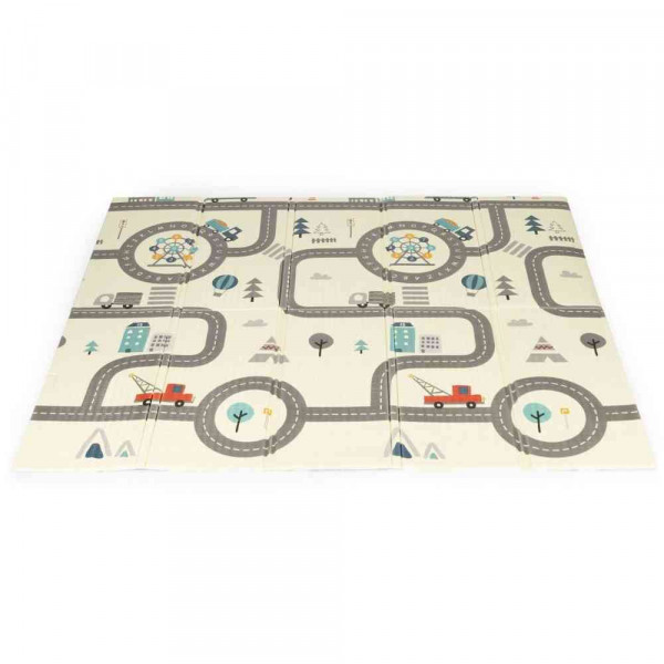 EDUKATIVNA PODLOGA ZA IGRU SA DVA LICA SKLOPIVA SA TORBOM ECOTOYS 