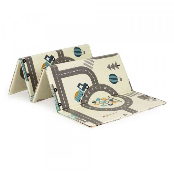 EDUKATIVNA PODLOGA ZA IGRU SA DVA LICA SKLOPIVA SA TORBOM ECOTOYS 