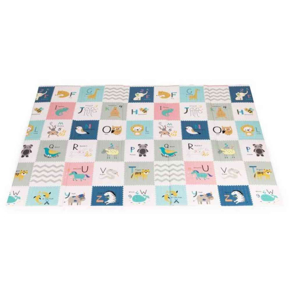 EDUKATIVNA PODLOGA ZA IGRU SA DVA LICA  SKLOPIVA SA TORBOM 200X150 ECOTOYS 