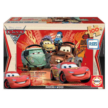 DRVENE SLAGALICE CARS 2 100 
