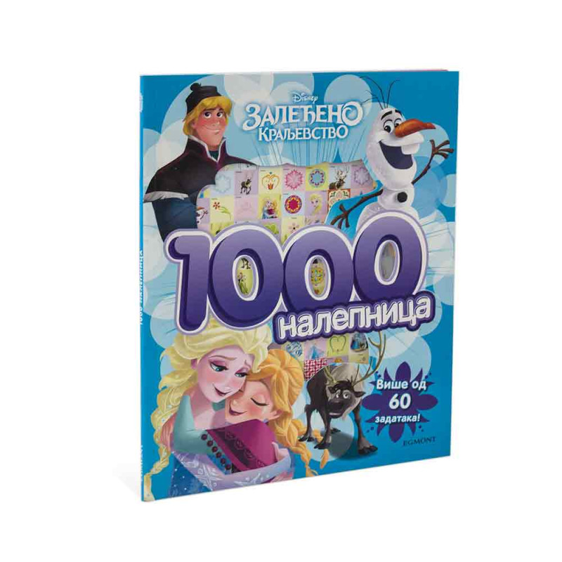 DISNEY ZALEDJENO KRALJEVSTVO/1000 NALEPNICA 