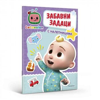 COCOMELON ZABAVNI ZADACI S NALEPNICAMA 