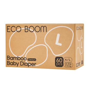ECO BOOM PELENE BIORAZGRADIVE L, 9-14KG, 60KOM 
