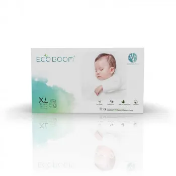 ECO BOOM PELENE GACICE BIORAZGRADIVE XL, 12-17KG, 72KOM 