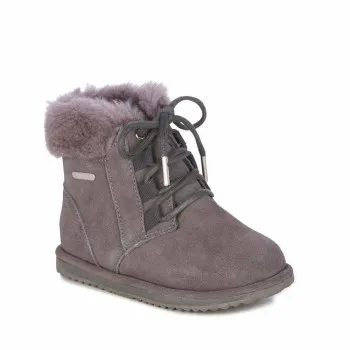 EMU CIZME SHORELINE KIDS CHARCOAL 