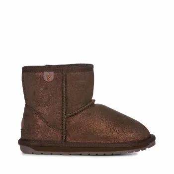 EMU CIZME WALLABY MINI METALLIC CHOCOLATE 