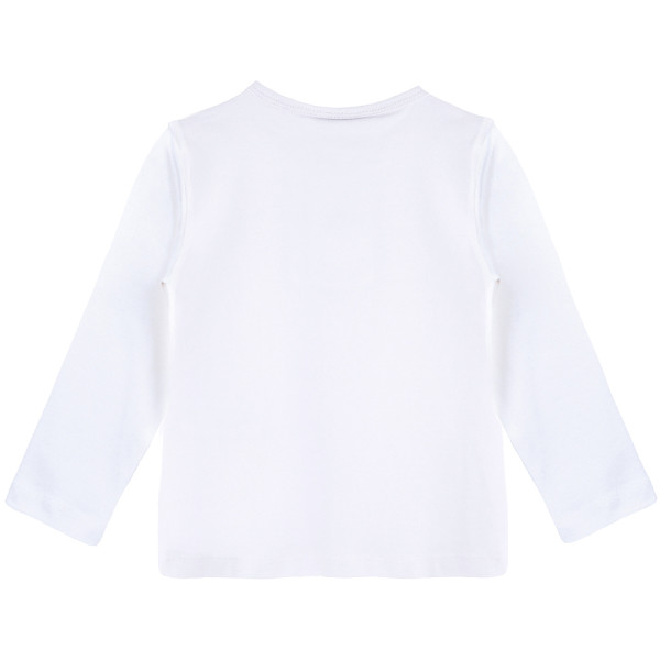 KIDZZ MAJICA DUG RUKAV WHITE