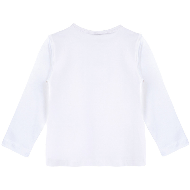 KIDZZ MAJICA DUG RUKAV WHITE