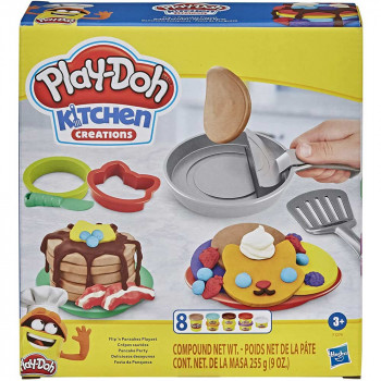PLAY DOH FLIP N PANCAKES PLAYSET 