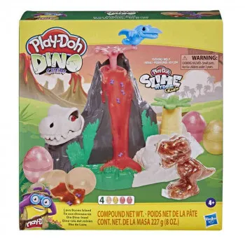 PLAY DOH LAVA BONES ISLAND SET 