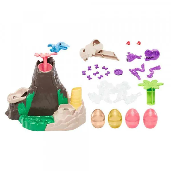 PLAY DOH LAVA BONES ISLAND SET 