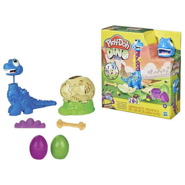 PLAY DOH DINO GROWIN TALL BRONTOSAURUS 