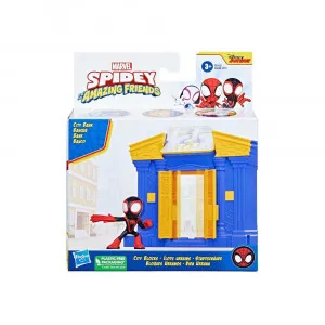 SPIDERMAN CITY BLOCKS SET SA FIGUROM ASST 