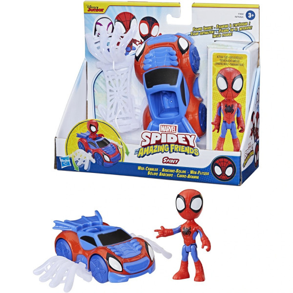 SPIDERMAN FIGURA I VOZILO ASST