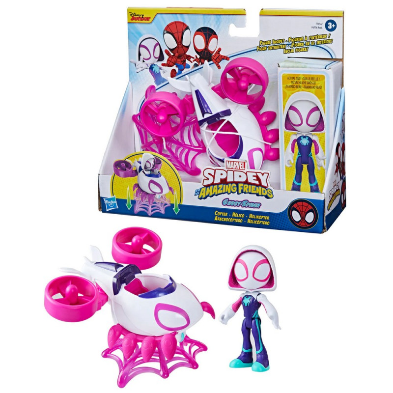 SPIDERMAN FIGURA I VOZILO ASST