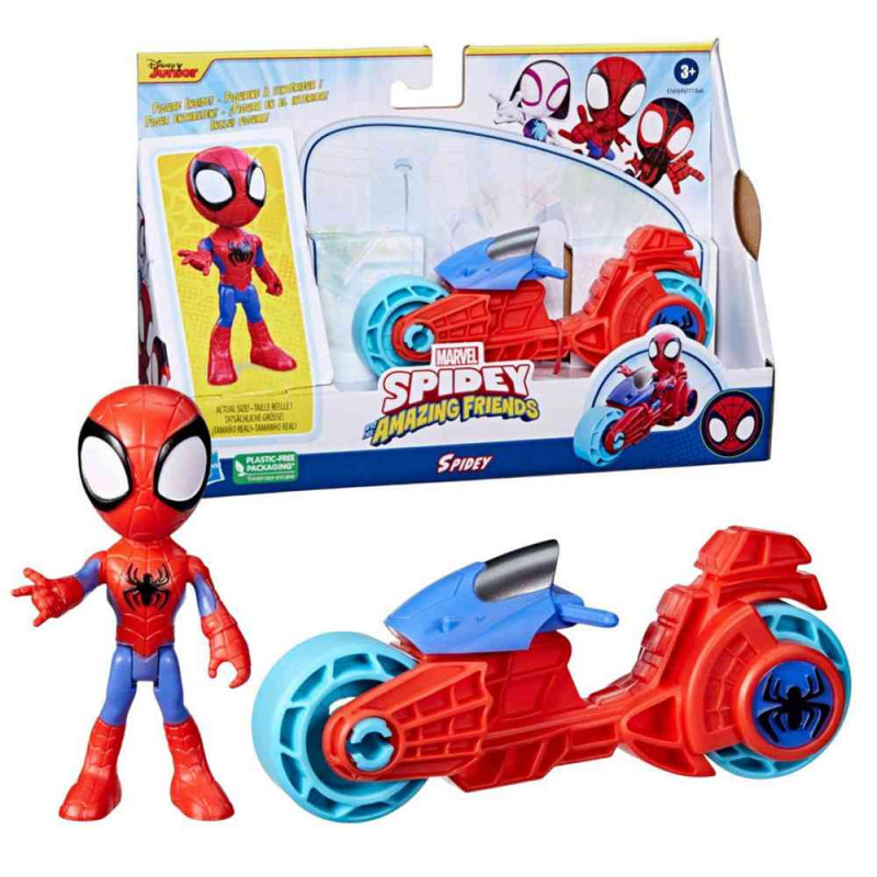 SPIDEY MOTORCYCLE SET 