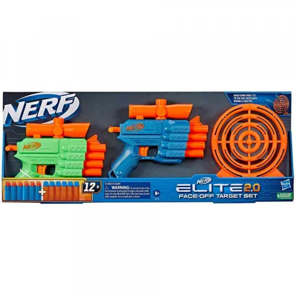 NERF ELITE 2.0 FACE OFF TARGET SET 