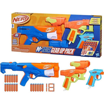 NERF N SERIES GEAR UP PACK BLASTER 