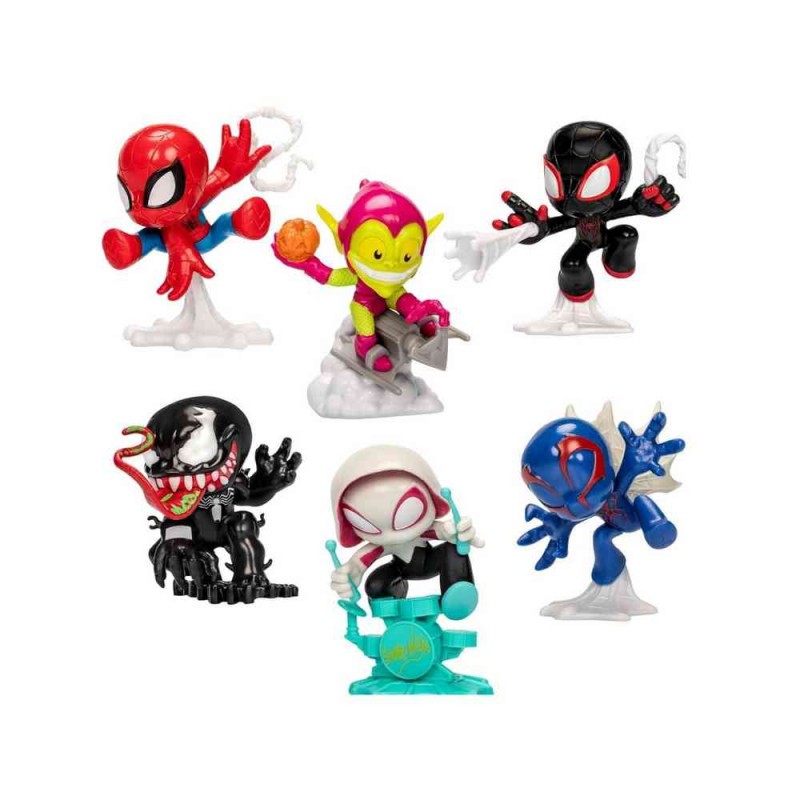 SPIDEY  MIGHTY VERSE COLLECTIBLE AST 