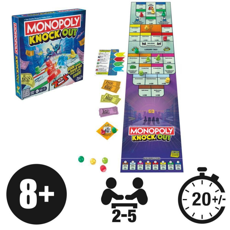 MONOPOLY KNOCKOUT DRUSTVENA IGRA