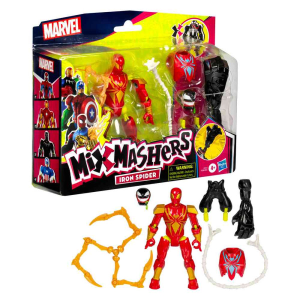 SPIDERMAN MIXMASHERS DLX FIGURE AST 