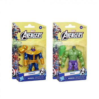 AVENGERS 4IN DELUXE EVERGREEN FIGURE AST 