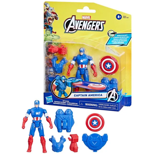 AVENGERS 4IN FEATURE FIGURE AST 