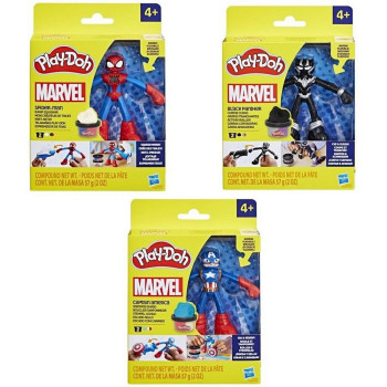 PLAY-DOH MARVEL FIGURES AST 