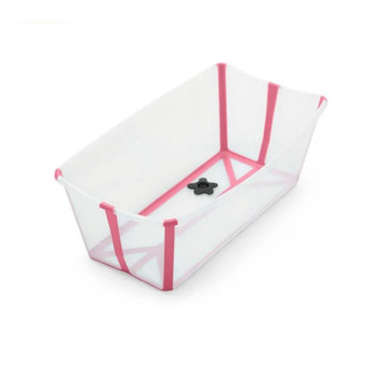 STOKKE KADICA FLEXI BATH TRANSPARENT PINK 