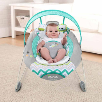BRIGHT STARTS   LJULJASKA LEZALJKA SMART BOUNCE AUTOMATIC RIDGEDALE 