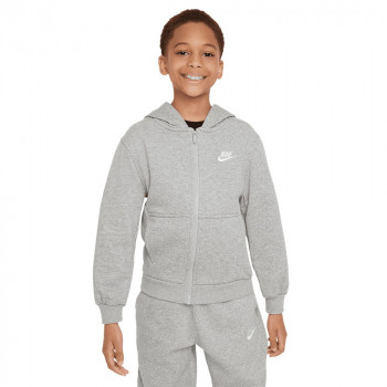 NIKE DUKS K NSW CLUB FT HD FZ LS LBR 