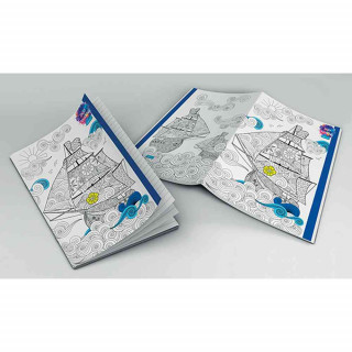 CONNECT SVESKA MEKI POVEZ A4 LINIJE 40 4L 80G ENJOY COLORING  609461 