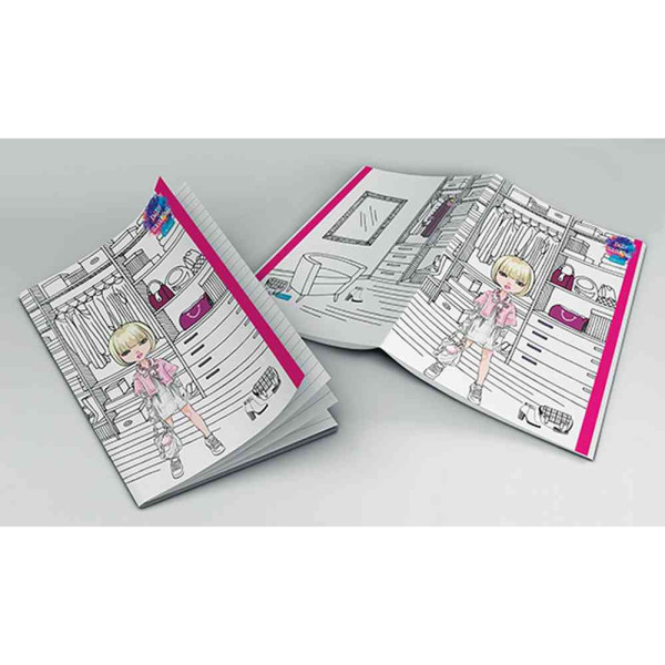 CONNECT SVESKA MEKI POVEZ A4 LINIJE 40 4L 80G ENJOY COLORING  609461 