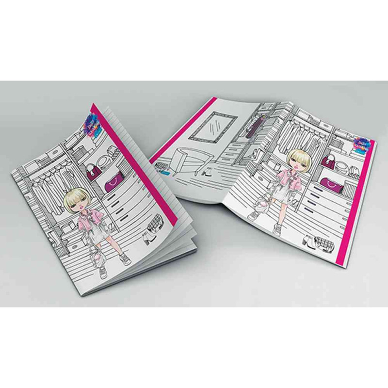 CONNECT SVESKA MEKI POVEZ A4 LINIJE 40 4L 80G ENJOY COLORING  609461 