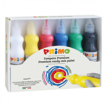 PRIMO BOJA TEMPERA U OLOVCI 75ML X 6BOJA  BOCA  CMP 2533TL6 
