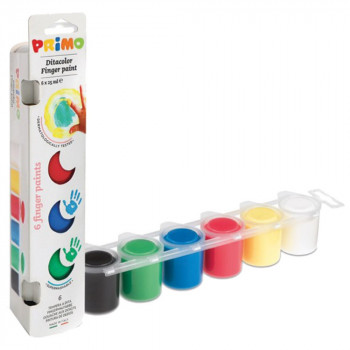 BOJA TEMPERA ZA PRSTE 25ML X 6BOJA (CASA) PRIMO CMP 225TD6E BLISTER 