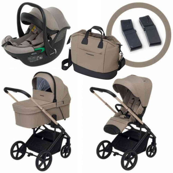 FOPPAPEDRETTI KOLICA TRIO SISTEM TICTOC PRO I-SIZE CHAMPAGNE 