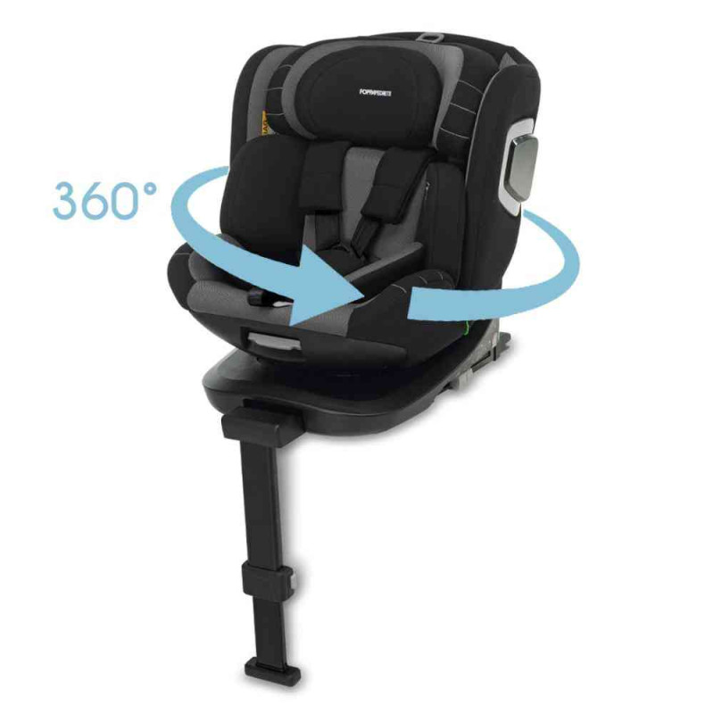 FOPPAPEDRETTI AUTO SEDIŠTE I-SIZE (40-150CM) ITURN PRO BLACK 