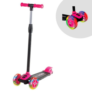 COOL WHEELS TROTINET TWIST SCOOTER W/LED LIGHT(PINK) 