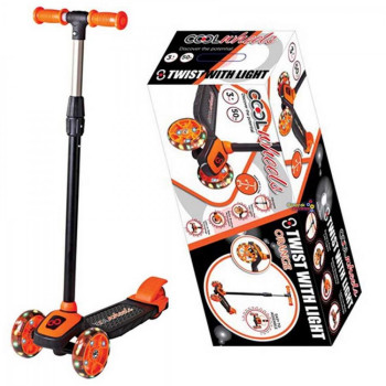COOL WHEELS TROTINET SA LED SVETLIMA (ORANGE) 