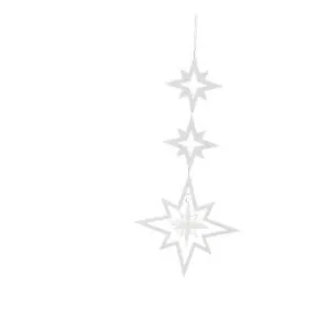 NOVOGODISNJI UKRAS ZVEZDA 21CM 