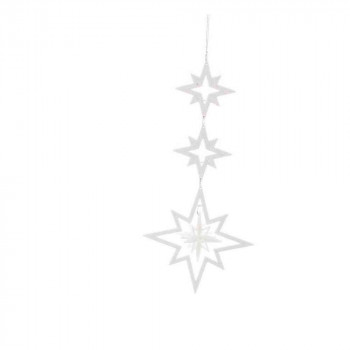 NOVOGODISNJI UKRAS ZVEZDA 21CM 