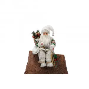 NOVOGODISNJI FIGURA DEDA MRAZ SA POKLONIMA 45CM
