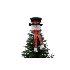 NOVOGODISNJI UKRAS VRH ZA JELKU 33CM