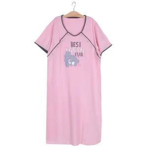 MY BABY SPAVACICA ZA DOJILJE KRATAK RUKAV ROZE