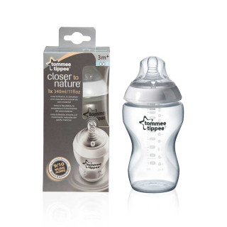 TOMMEE TIPPEE  FLASICA PLASTICNA TT 340 ML  3M 