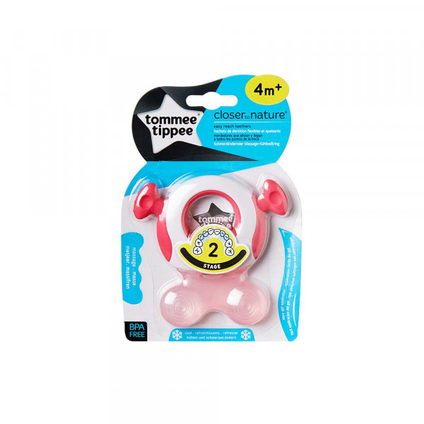 TOMMEE TIPPEE GLODALICA SILIKONSKA TT 2 FAZA 4M