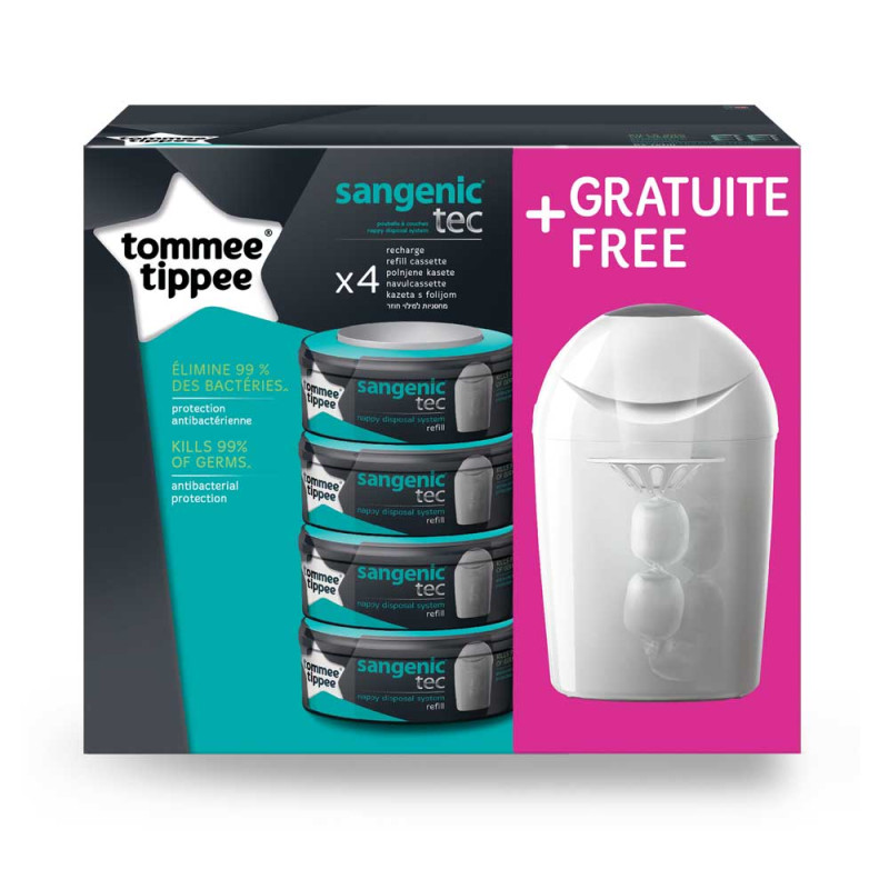 TOMMEE TIPPEE KORPA ZA PELENE + KESE SANGENIC 